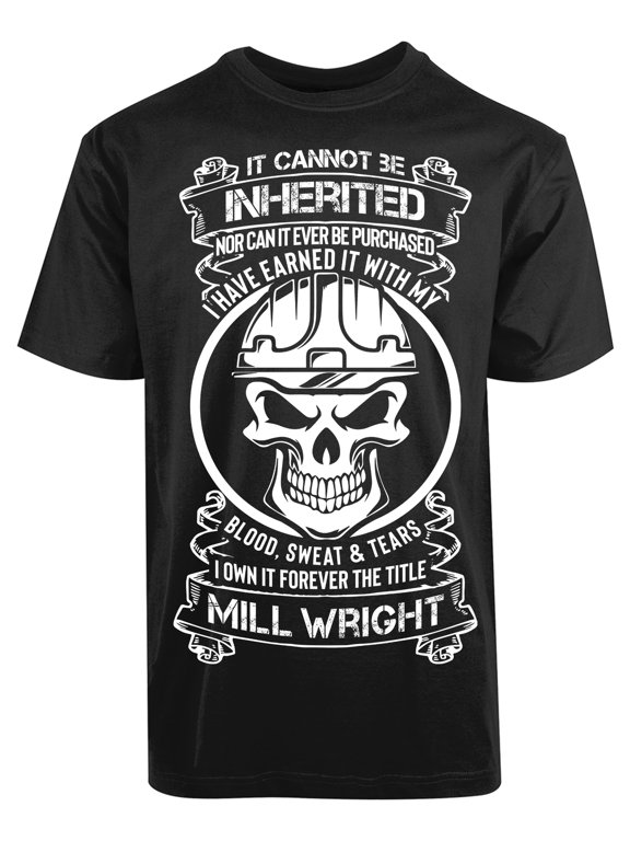 Men Millwright Own the Title Tradesman T-Shirt