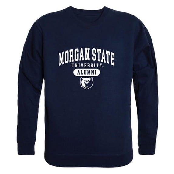 Men Morgan State Bears Alumni Fleece, Navy - Extra Large