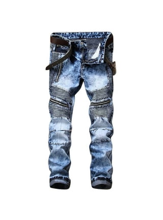 Moto Jeans Zippers
