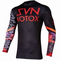 Men Motocross Cycling Jersey Breathable RIVAL BIOCHEMICAL Long Sleeve MTB Shirt For Downhill Riding