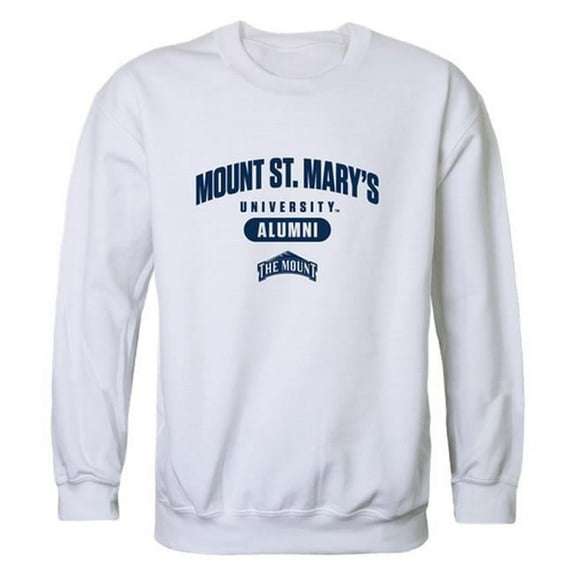 Men Mount St. Marys Mountaineers Alumni Fleece, Heather Grey - Medium