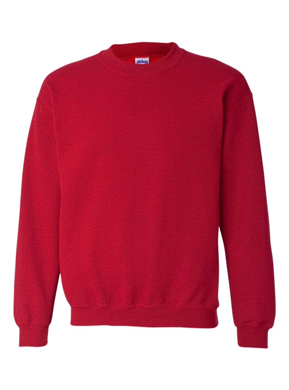 Men Multi Colors Crewneck Sweatshirt Men Crewneck Color Antique Cherry Red X-Large Size