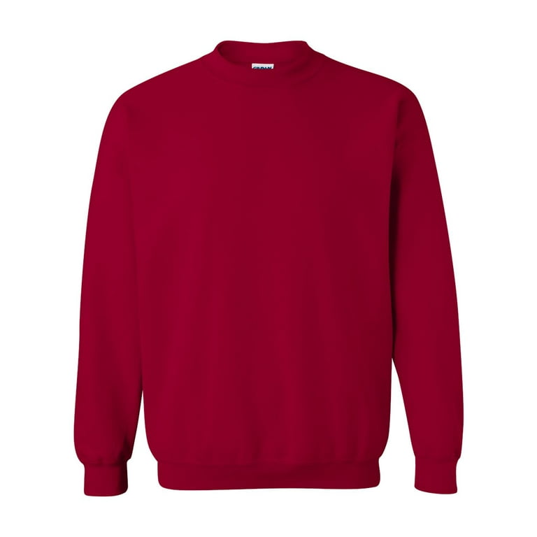Men Multi Colors Crewneck Sweatshirt Men Crewneck Color Cardinal Red 3X Large Size Walmart