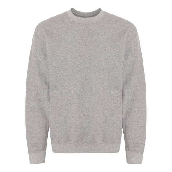 Men Multi Colors Crewneck Sweatshirt Men Crewneck Color Graphite Heather 5X-Large Size
