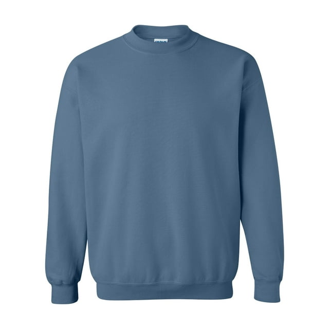 Men Multi Colors Crewneck Sweatshirt Men Crewneck Color Indigo Blue Small Size