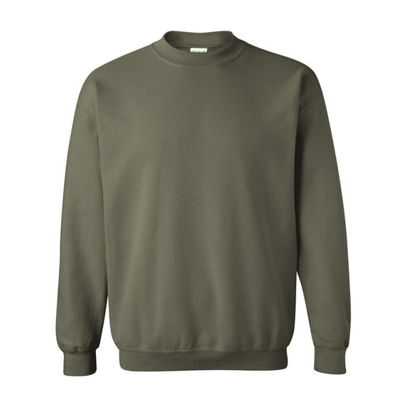 Men Multi Colors Crewneck Sweatshirt Men Crewneck Color Military Green Large Size