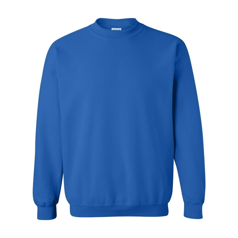 Men Multi Colors Crewneck Sweatshirt Men Crewneck Color Royal 2X Large Size