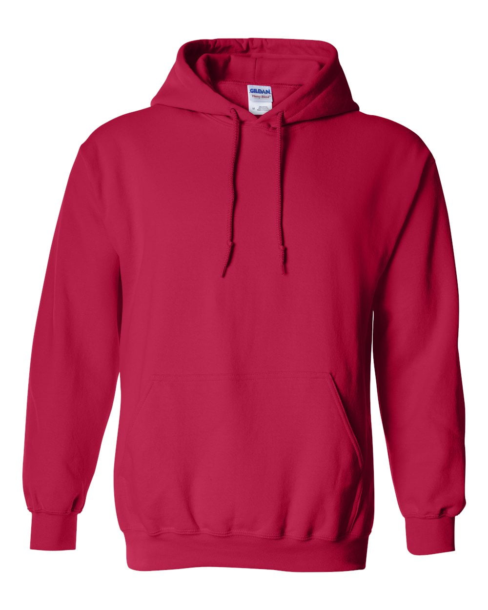 Men Multi Colors Hooded Sweatshirt Men Hoodies Color Cherry Red Medium ...