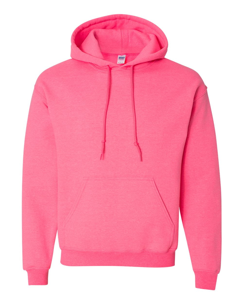 Men Multi Colors Hooded Sweatshirt Men Hoodies Color Safety Pink X Large Size