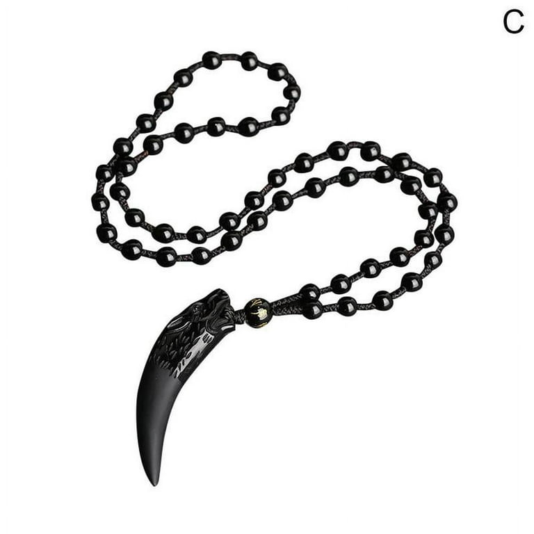 Obsidian wolf tooth deals