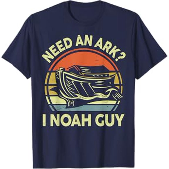 Men Need An Ark I Noah Guy Women Toddler Funny Christian God T-Shirt