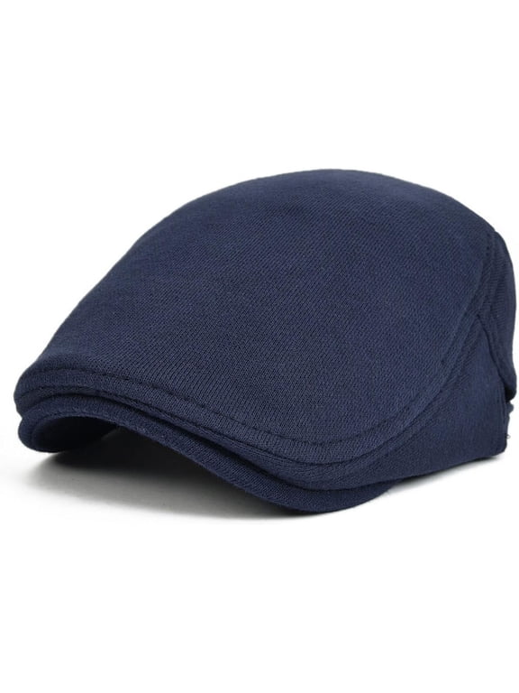 Men Newsboy Cap Cotton Flat Ivy Gatsby Driving Hat 1Pack