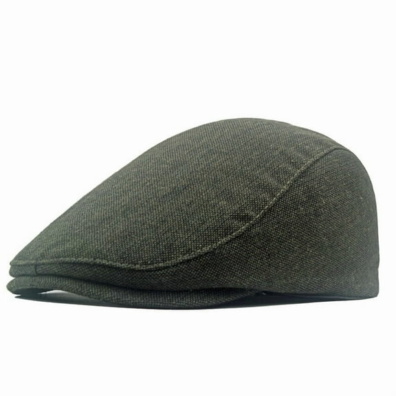 Men Newsboy Flat Gatsby Hat Duckbill Golf Driver Beret Ivy Summer Elastic Cap