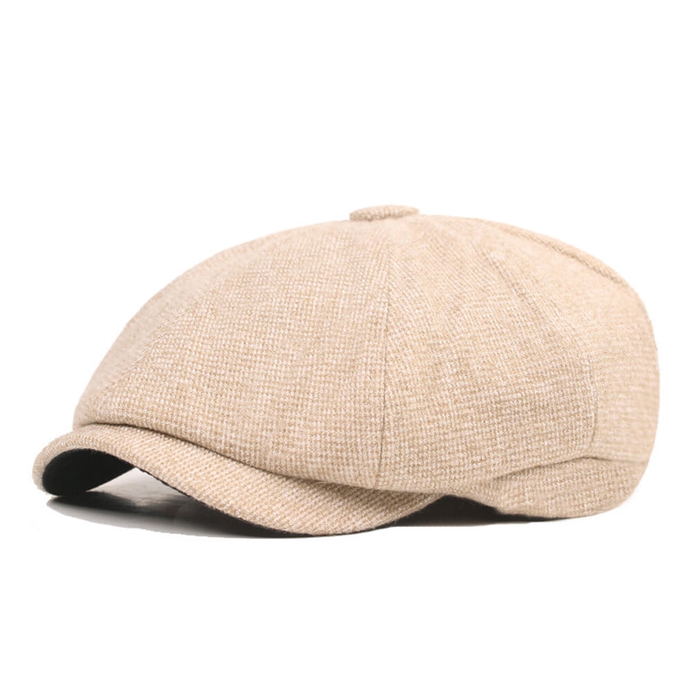 Strillone Caps Berretto Gatsby Ottagonale Per Donna: Cappello Conducente In Cotone E Poliestere, Protezione Solare Universale (Taglia 56-58,5 Cm)