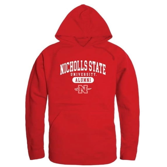 Men Nicholls State Colonels Alumni Hoodie, Red - Small