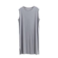 thumbnail image 1 of Men Nightshirts for Sleeping Sleeveless Soft Loose Lightweight Sleepwear Comfy Sleep Shirt Nightwear, 1 of 5