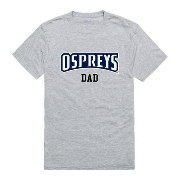 Men North Florida Ospreys College Dad T-Shirt, Heather Grey - Extra Large