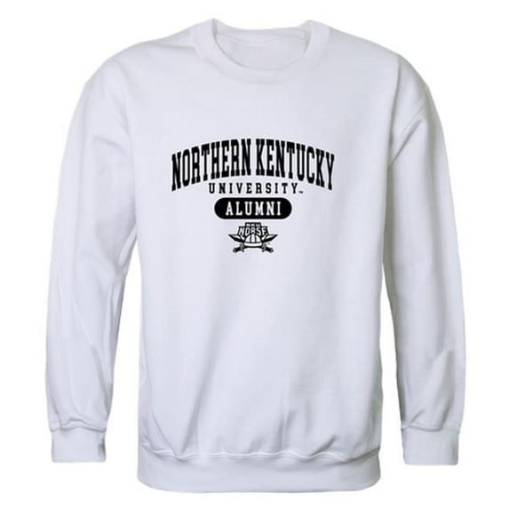 Men Northern Kentucky Norse Alumni Fleece, White - Large