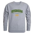 thumbnail image 1 of Men Northern Michigan Wildcats Dad Crewneck Fleece, Heather Grey - Extra Large, 1 of 1