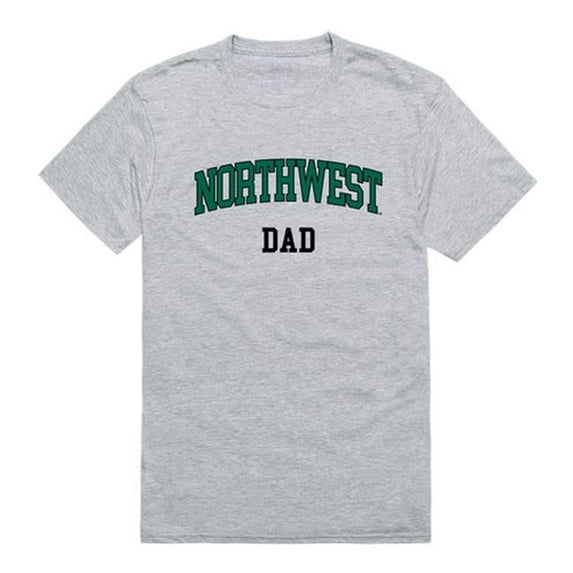 Men Northwest Missouri State Bearcats College Dad T-Shirt, Heather Grey - Medium