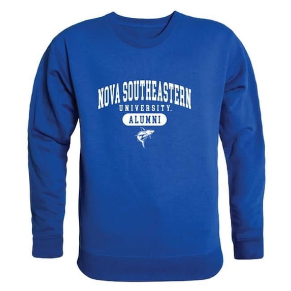 Men Nova Southeastern Sharks Alumni Fleece, Royal Blue - Large