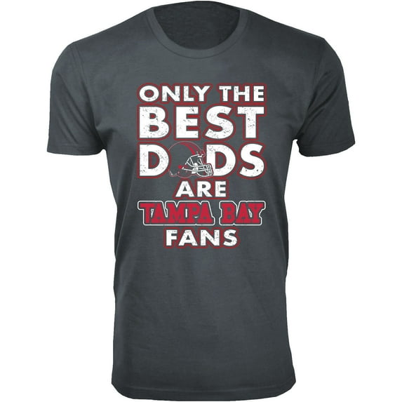 Men Only The Best Dads Football Fan T-Shirt
