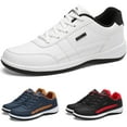 thumbnail image 1 of Men  Shoes Lace-Up Sneakers,Extended Width Foot and Heel Comfortable Breathable Anti-Slip Low Top Walking Shoes, 1 of 8