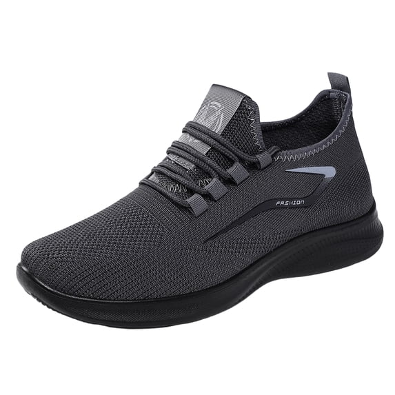 Men Orthopedic Shoes Slip On Wide Width Sneakers Non-Slip Sole Lightweight Athletic Sneakers with Breathable Mesh Outdoor Workout Sneaker Walking and All-Day Comfort