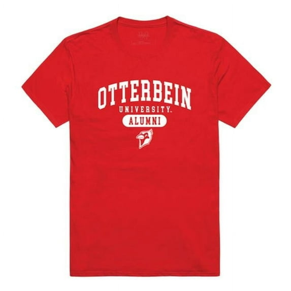Men Otterbein University Cardinals Alumni T-Shirt, Red - Medium