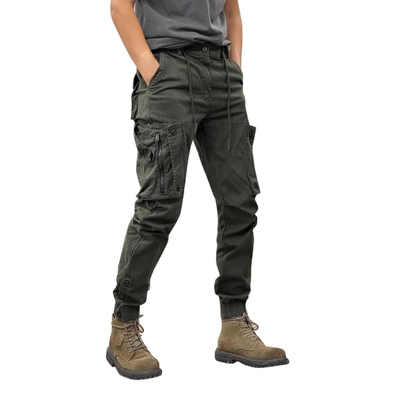Men Outdoor Cargo Trousers New Autumn Tactical Men Pants New Outdoor Waterproof Cargo Pants Baggy Breathable Pants Casual Cargo Trousers Work Pants