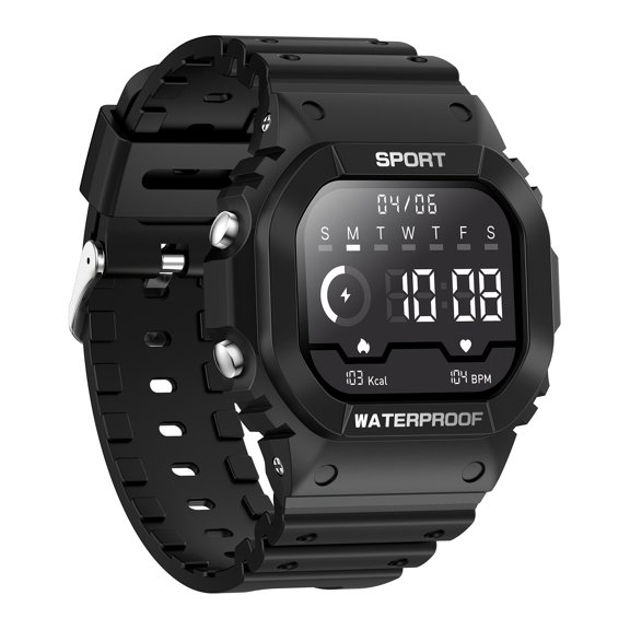 Men Outdoor Smart Watch 1.32" TFT Screen with Bluetooth Calling, LED Flashlight & SOS Emergency, 100+ Sports Modes, Sleep & Fitness Tracker Compatible with iPhone & Android, Cool Gift for Men
