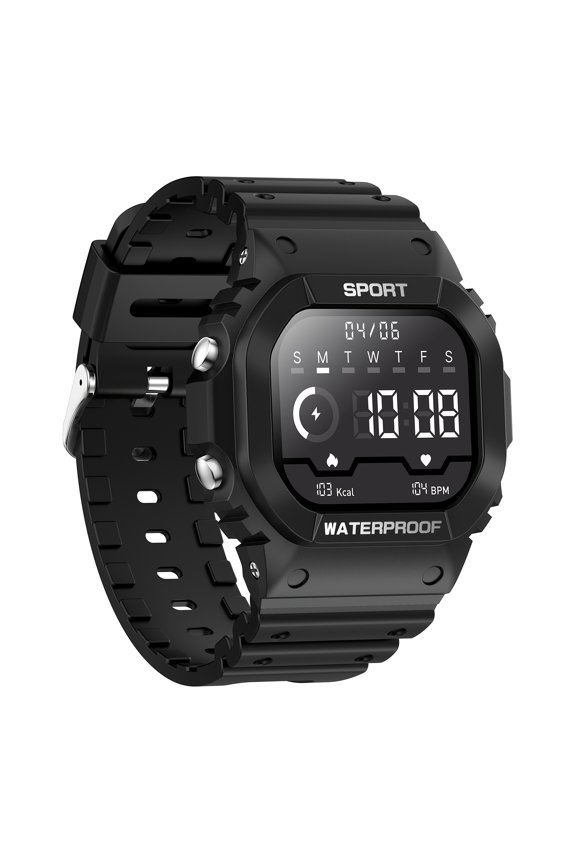Men Outdoor Smart Watch 1.32" TFT Screen with Bluetooth Calling, LED Flashlight & SOS Emergency, 100+ Sports Modes, Sleep & Fitness Tracker Compatible with iPhone & Android, Cool Gift for Men