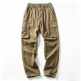 thumbnail image 1 of Men Outdoor Utility Cargo Pants Light Stretch Tough 6 Pocket All Terrain Daily Work Pants S-XXL, 1 of 10