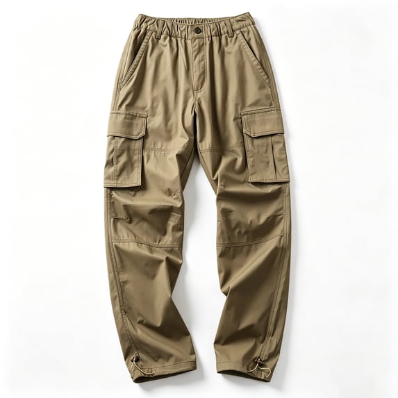 Men Outdoor Utility Cargo Pants Light Stretch Tough 6 Pocket All Terrain Daily Work Pants S-XXL