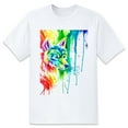 thumbnail image 1 of Men Oversize T-ShirtArt Drawing Summer Casual Short Sleeve Crew Neck Loose Tee Tops XS-5XL, 1 of 1