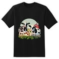 thumbnail image 1 of Men Oversize T-ShirtCow (7) Summer Casual Short Sleeve Crew Neck Loose Tee Tops XS-5XL, 1 of 1