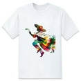 thumbnail image 1 of Men Oversize T-ShirtPainting Summer Casual Short Sleeve Crew Neck Loose Tee Tops XS-5XL, 1 of 1
