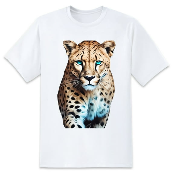 Men Oversize T-ShirtTiger (1) Summer Casual Short Sleeve Crew Neck Loose Tee Tops XS-5XL