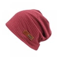 thumbnail image 1 of Men Oversized Slouch Beanie Large Skullcap Knit Hat, 1 of 3