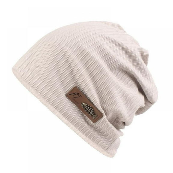 Men Oversized Slouch Beanie Large Skullcap Knit Hat