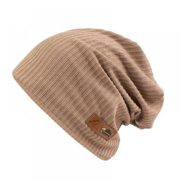 Men Oversized Slouch Beanie Large Skullcap Knit Hat
