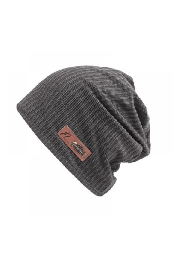 Men Oversized Slouch Beanie Large Skullcap Knit Hat