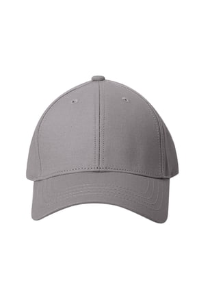 Men Oversized Structured Baseball Cap Big Head High Profile,Grey,XL