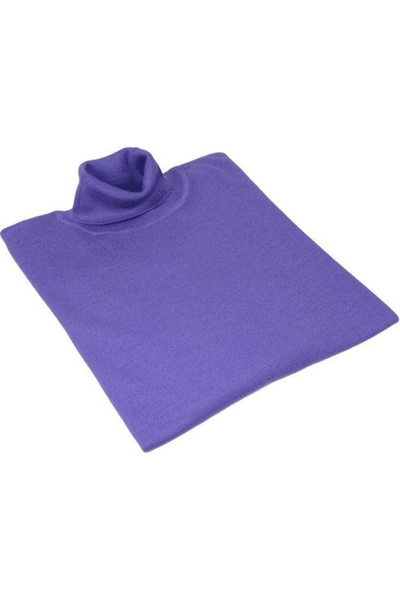 Men PRINCELY Turtle neck Sweater From Turkey Merino Wool 1011-80 Lilac