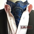 thumbnail image 1 of Men Paisley Polka Dots Cravat Scarves Ascot Wedding Party Prom Neck Ties, 1 of 1