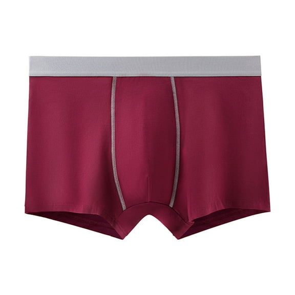 Men Panties Men Boxer Briefs Pants Short Leg Underwear Briefs Breathable Underpants Pouch Men's Underwear Boxer Briefs for Men