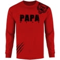 thumbnail image 1 of Men Papa Bear Scratch Long Sleeve Shirt, 1 of 2