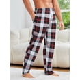 thumbnail image 1 of Men Plaid Print PJ Pants, 1 of 4