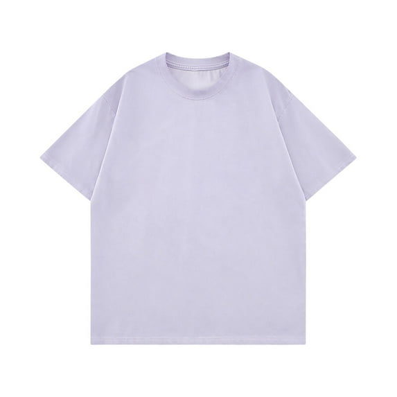 Men Plain T Shirts Basic Tees for Men Men's Oversized T-Shirts Vintage Washed T Shirt Basic Tee Tops Unisex Short Sleeve Shirt Acid Washed T Shirt