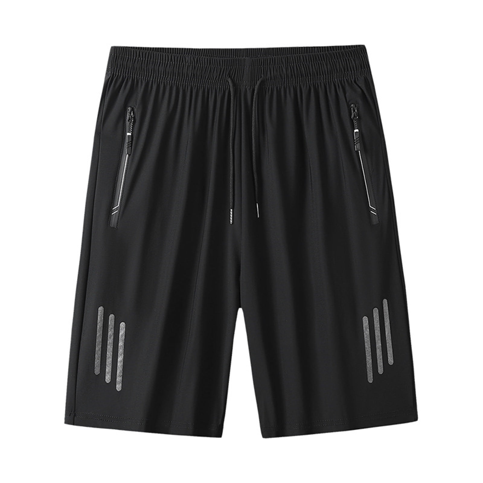 Men Plus Size Ice Silk Sport Shorts - Loose Brand Design Summer Five ...